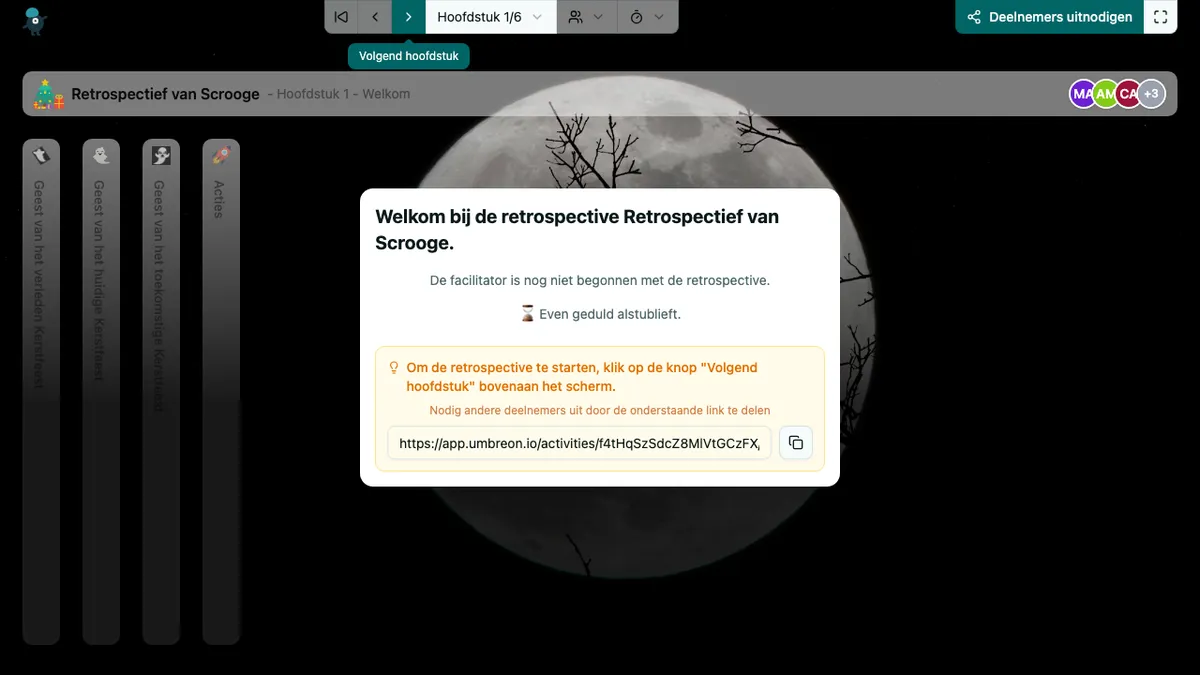 Retrospectief van Scrooge - welcome