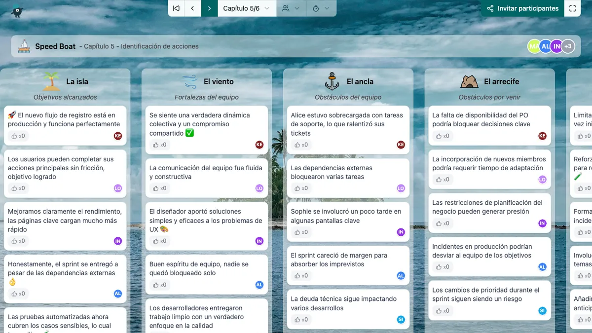 Speed Boat - actions