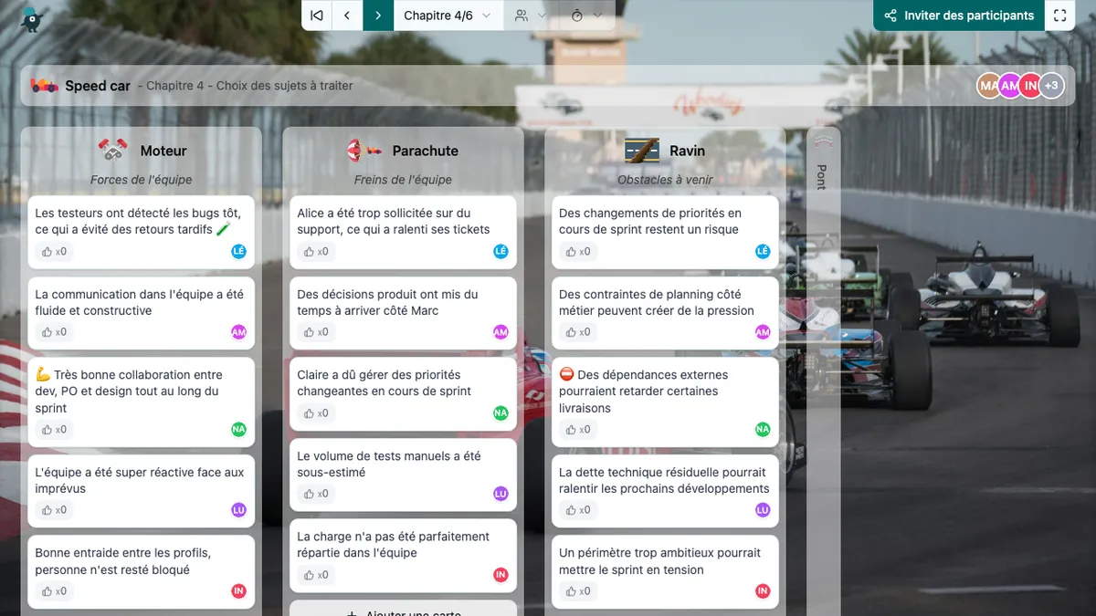 Speed car - choose-subjects