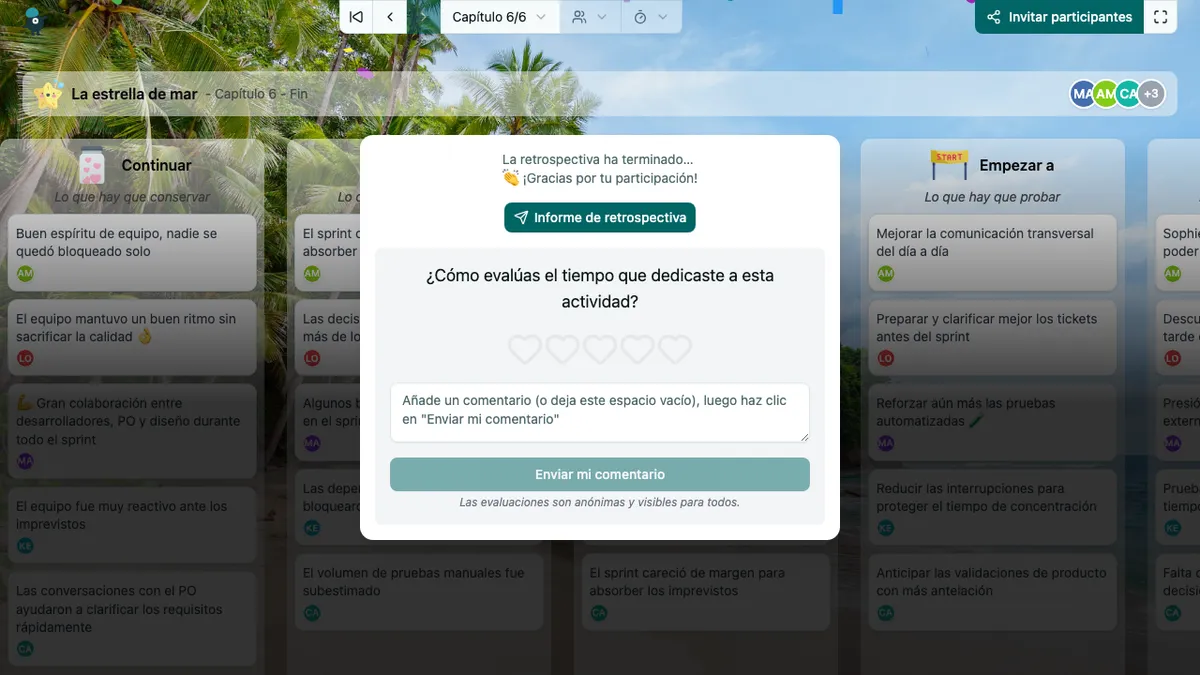 La estrella de mar - end