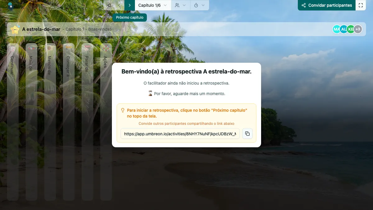 A estrela-do-mar - welcome