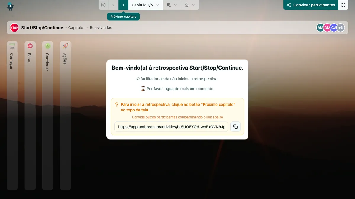 Start/Stop/Continue - welcome