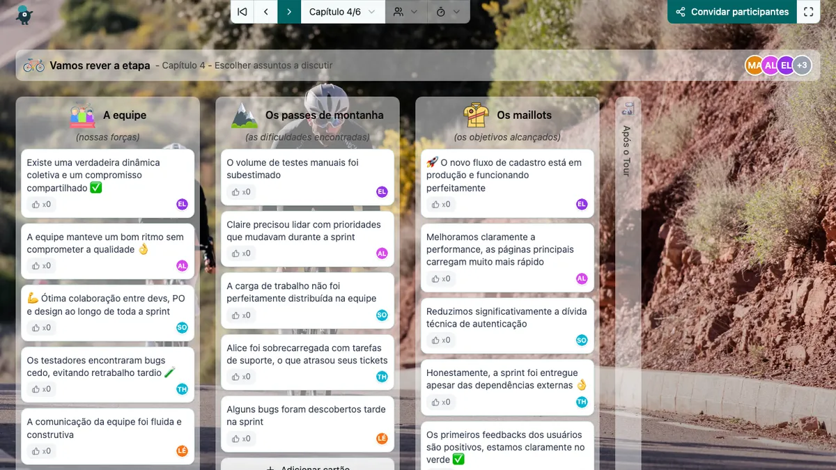 Vamos rever a etapa - choose-subjects